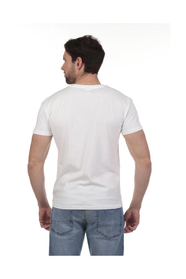 The Time Of Bocha Polo Team Camiseta Little Moto Hombre The Time Of Bocha QV1C26 Blanco