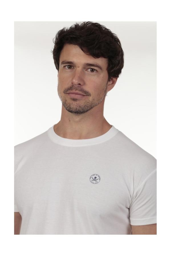 The Time Of Bocha Polo Team Camiseta Mark Hombre The Time Of Bocha QV1C41 Blanco