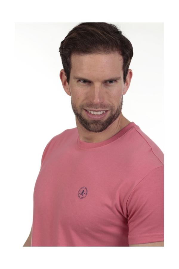 The Time Of Bocha Polo Team Camiseta Mark Hombre The Time Of Bocha QV1C41 Coral