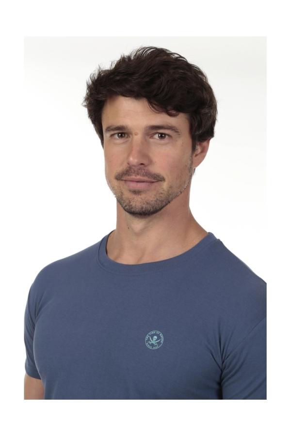 The Time Of Bocha Polo Team Camiseta Mark Hombre The Time Of Bocha QV1C41 Denim