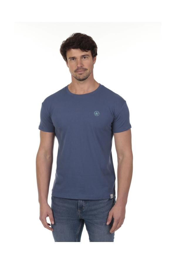 the time of bocha polo team Camiseta Mark Hombre The Time Of Bocha QV1C41 Denim