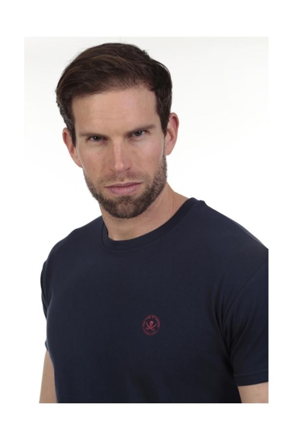 The Time Of Bocha Polo Team Camiseta Mark Hombre The Time Of Bocha QV1C41 Marino