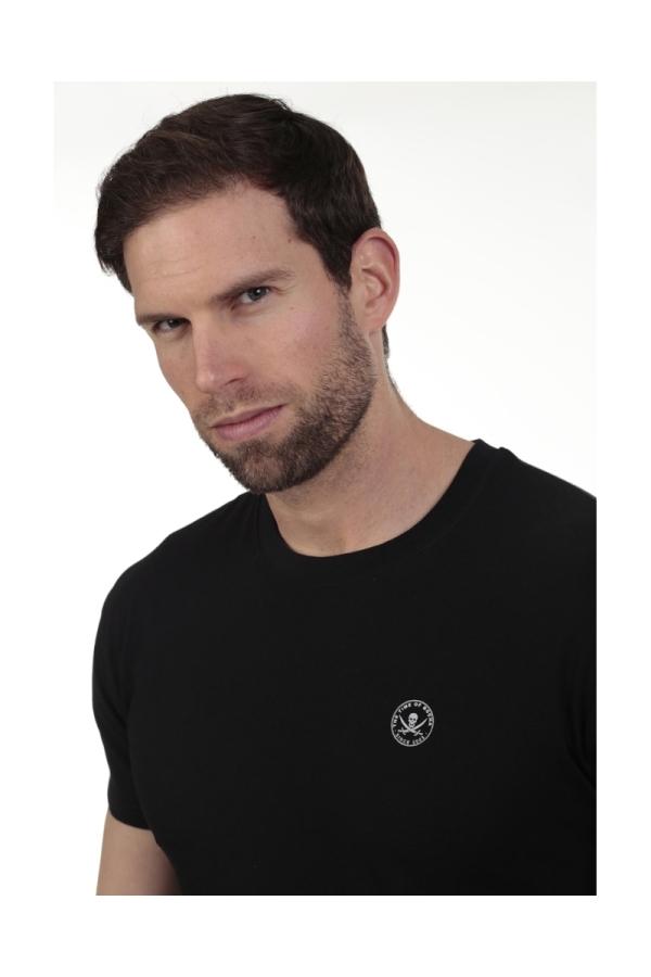 The Time Of Bocha Polo Team Camiseta Mark Hombre The Time Of Bocha QV1C41 Negro