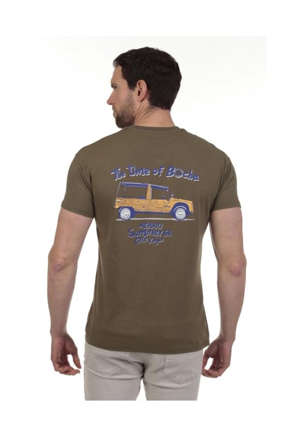The Time Of Bocha Polo Team Camiseta Mehari Hombre The Time Of Bocha QV1C10 Kaki