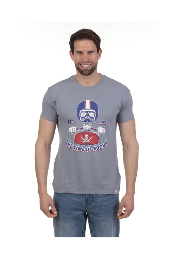 the time of bocha polo team Camiseta Motorino 2005 Hombre The Time Of Bocha QV1C07 Azul.Jea
