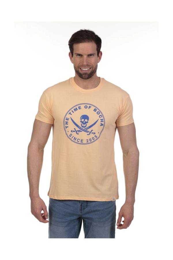 the time of bocha polo team Camiseta Pirata Hombre The Time Of Bocha QV1C40 Apricot
