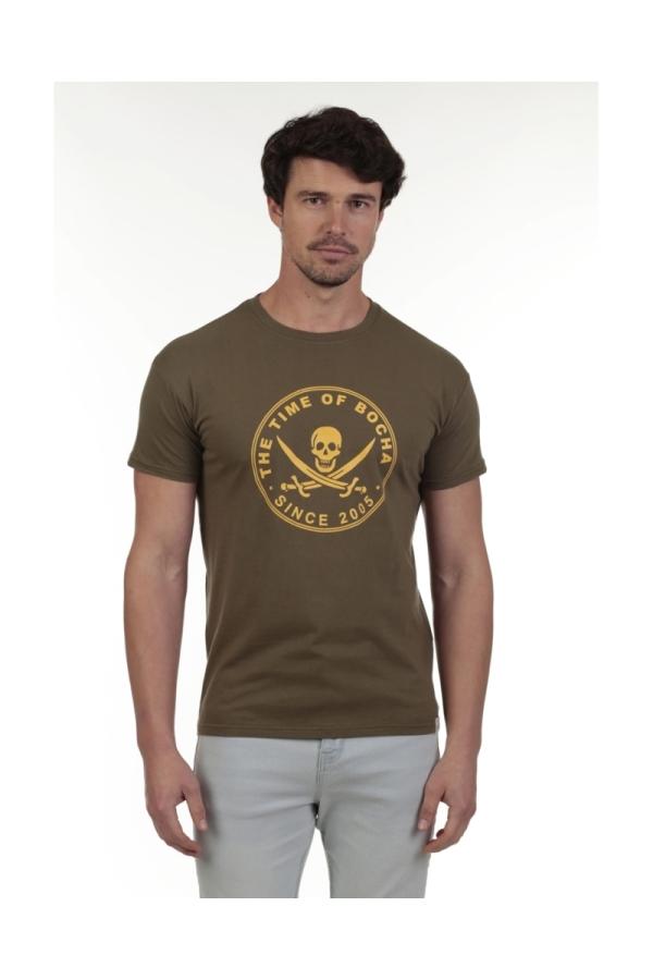 the time of bocha polo team Camiseta Pirata Hombre The Time Of Bocha QV1C40 Kaki