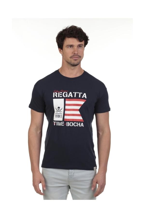 the time of bocha polo team Camiseta Regatta Hombre The Time Of Bocha QV1C23 Marino
