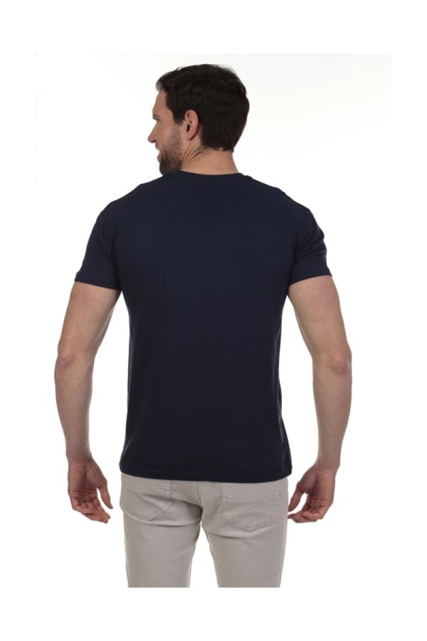 The Time Of Bocha Polo Team Camiseta Scooters Hombre The Time Of Bocha QV1C19 Marino