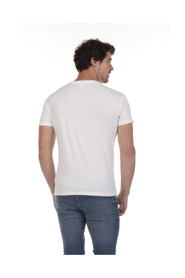 The Time Of Bocha Polo Team Camiseta Scooters Hombre The Time Of Bocha QV1C19 Blanco