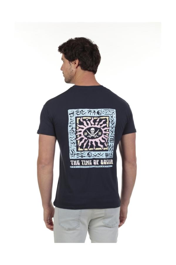 The Time Of Bocha Polo Team Camiseta Sun Hombre The Time Of Bocha QV1C08 Marino