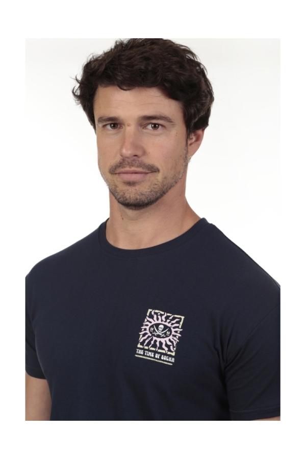 The Time Of Bocha Polo Team Camiseta Sun Hombre The Time Of Bocha QV1C08 Marino