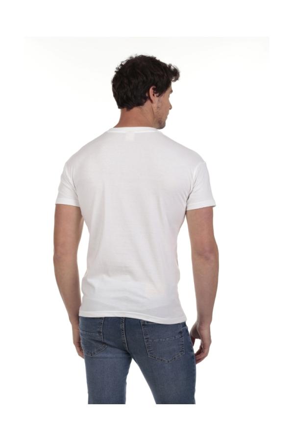 The Time Of Bocha Polo Team Camiseta Surf Hombre The Time Of Bocha QV1C05 Blanco