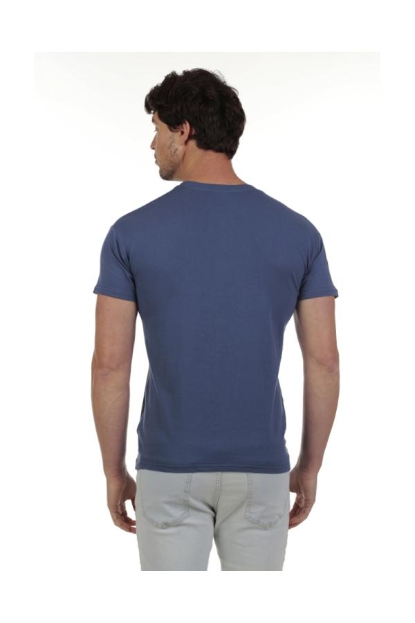 The Time Of Bocha Polo Team Camiseta Surf Hombre The Time Of Bocha QV1C05 Denim