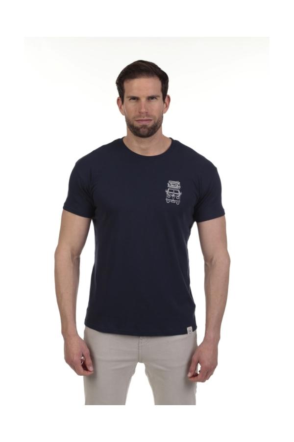 the time of bocha polo team Camiseta Van Hombre The Time Of Bocha QV1C13 Marino