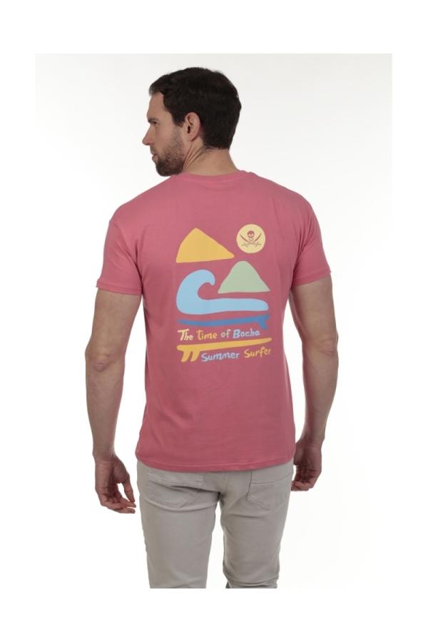 The Time Of Bocha Polo Team Camista Inspiration Hombre The Time Of Bocha QV1C25 Coral