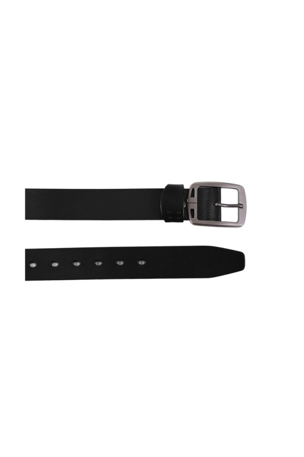 The Time Of Bocha Polo Team Cinturon Piel Hombre The Time Of Bocha QV1TB039 Negro