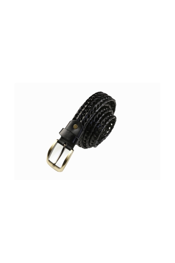 the time of bocha polo team Cinturon Tranzado Cuero Hombre The Time Of Bocha QV1TB009 Negro