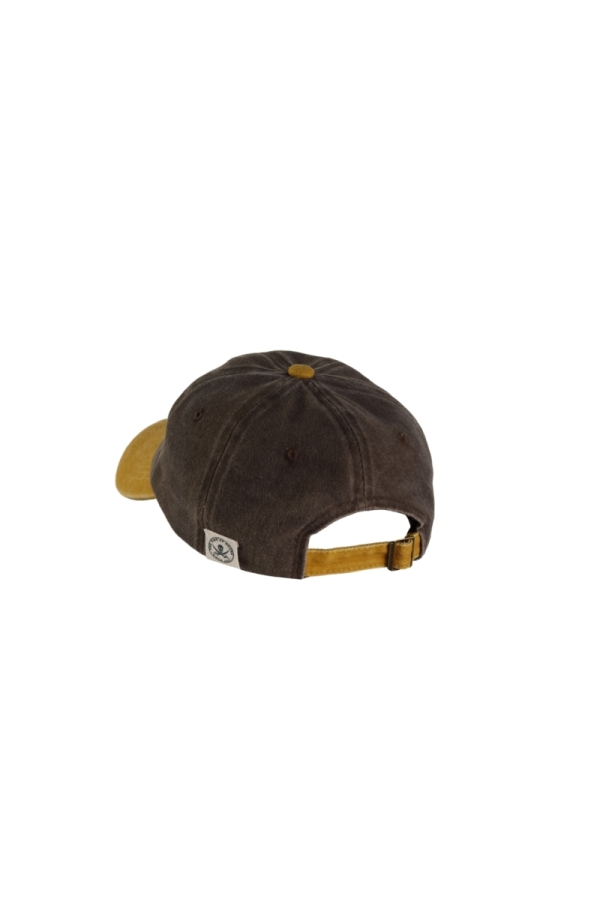 The Time Of Bocha Polo Team Gorra Algodon Bicolor Ajustable Hombre The Time Of Bocha QV1GBICO Mostaza - Marron