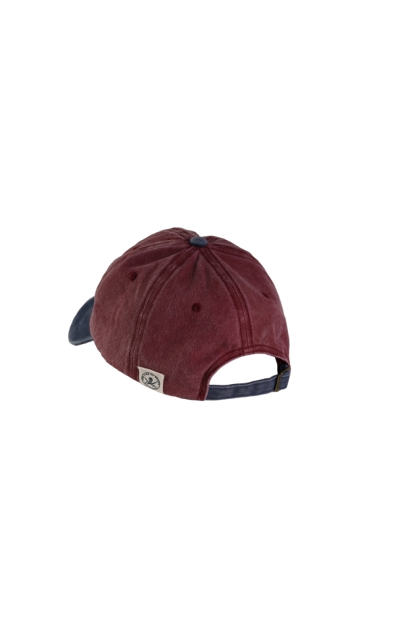 The Time Of Bocha Polo Team Gorra Algodon Bicolor Ajustable Hombre The Time Of Bocha QV1GBICO Marino - Rojo