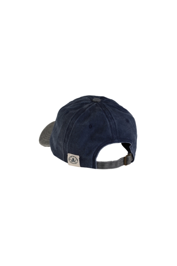 The Time Of Bocha Polo Team Gorra Algodon Bicolor Ajustable Hombre The Time Of Bocha QV1GBICO Gris - Marino