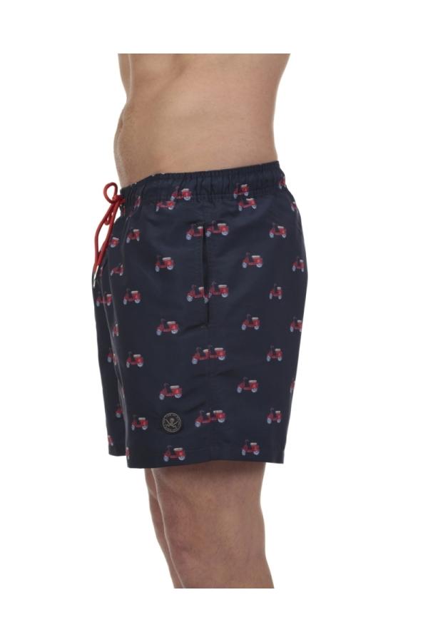 The Time Of Bocha Polo Team Pack 2 Bañadores Hombre The Time Of Bocha QV1PK.SP Marino-Marino