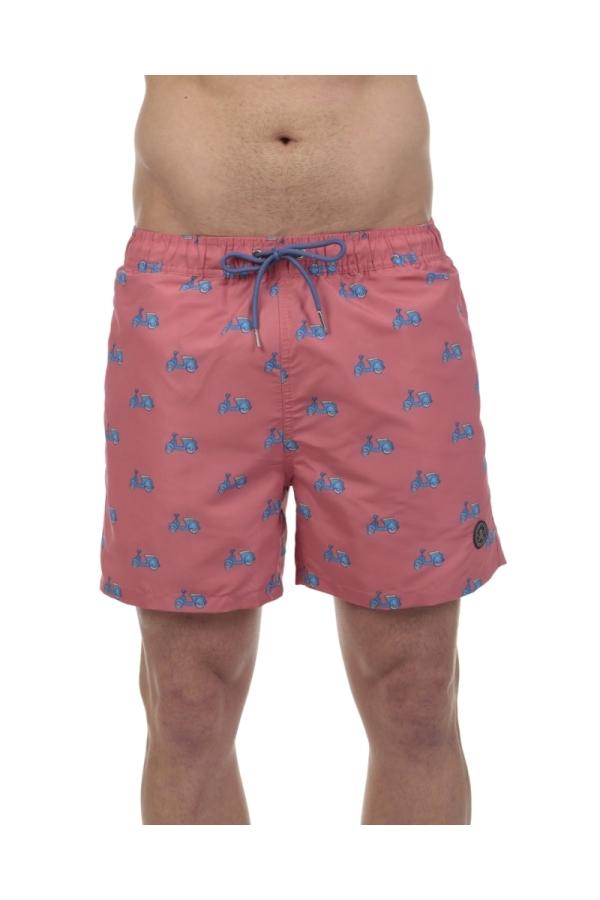 The Time Of Bocha Polo Team Pack 2 Bañadores Hombre The Time Of Bocha QV1PK.SP Coral-Denim