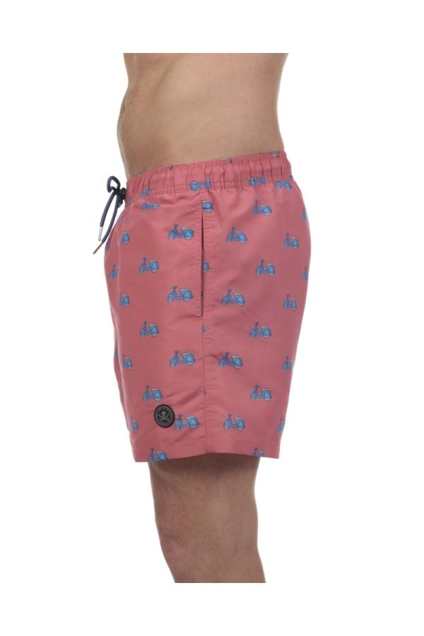 The Time Of Bocha Polo Team Pack 2 Bañadores Hombre The Time Of Bocha QV1PK.SP Coral-Denim