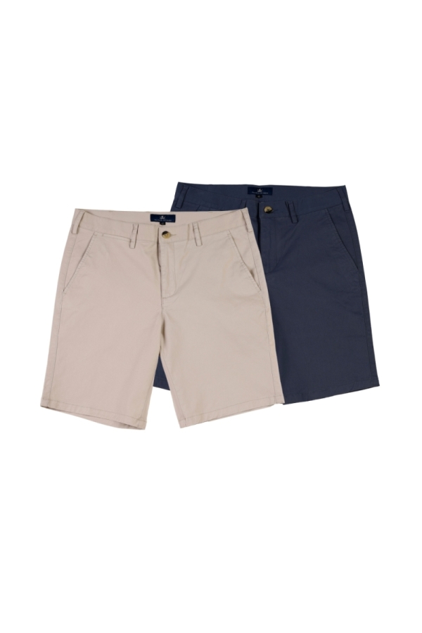the time of bocha polo team Pack 2 Bermudas Hombre The Time Of Bocha QV1PK.BER Piedra-Denim