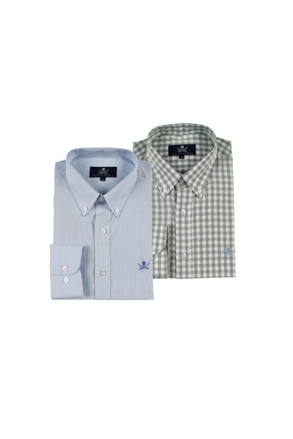 the time of bocha polo team Pack 2 Camisas Algodon Hombre The Time Of Bocha QV1PK.CS 237-242