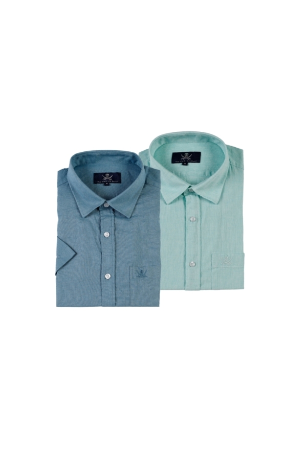 the time of bocha polo team Pack 2 Camisas Manga Corta Hombre The Time Of Bocha QV1PK.CS 804-811