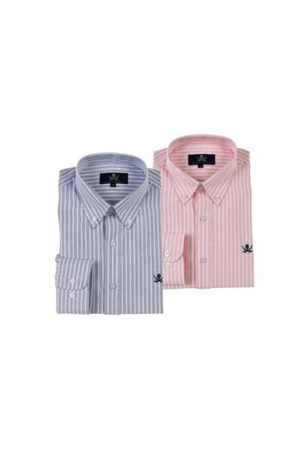 the time of bocha polo team Pack 2 Camisas Oxford Hombre The Time Of Bocha QV1PK.CS 113-114