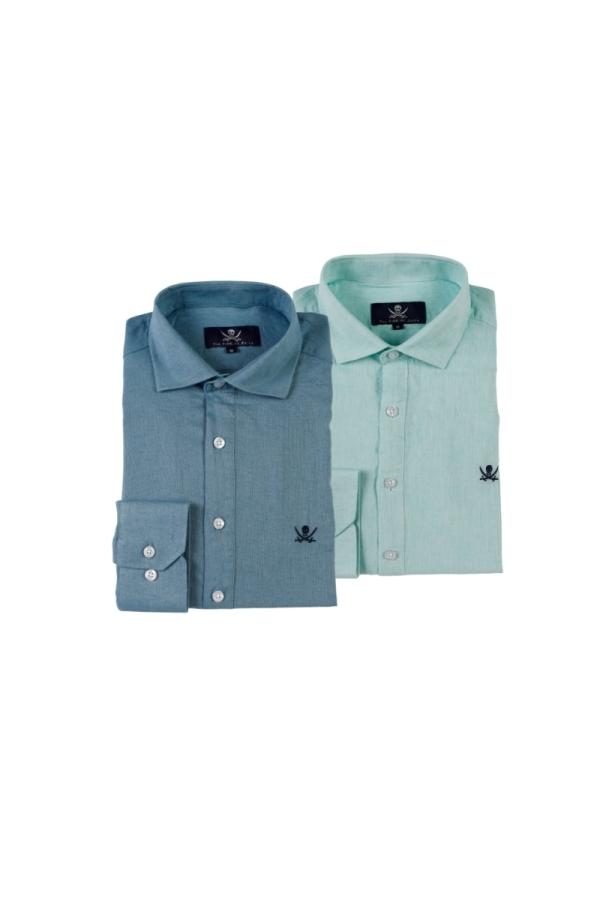 the time of bocha polo team Pack 2 Camisas Poleras Hombre The Time Of Bocha QV1PK.CS 604-611