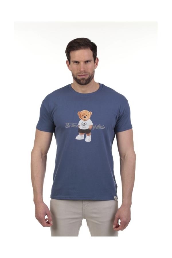 The Time Of Bocha Polo Team Pack 2 Camisetas Hombre The Time Of Bocha QV1PK.CM Bl.Vinta-Denim