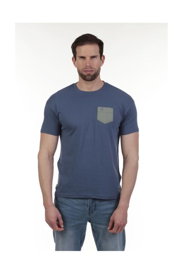 The Time Of Bocha Polo Team Pack 2 Camisetas Hombre The Time Of Bocha QV1PK.CM Blanco-Denim