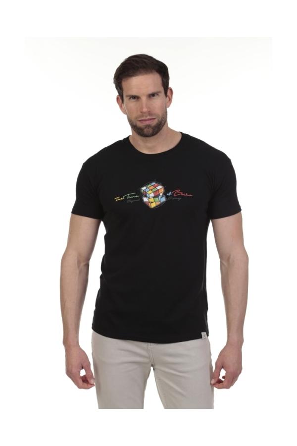 The Time Of Bocha Polo Team Pack 2 Camisetas Hombre The Time Of Bocha QV1PK.CM Blanco-Negro