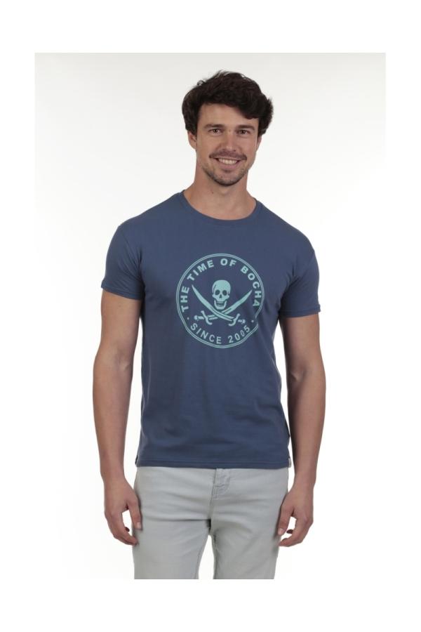 The Time Of Bocha Polo Team Pack 2 Camisetas Hombre The Time Of Bocha QV1PK.CM Denim-Bl.Vinta