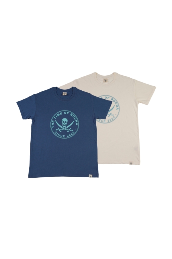 the time of bocha polo team Pack 2 Camisetas Hombre The Time Of Bocha QV1PK.CM Denim-Bl.Vinta