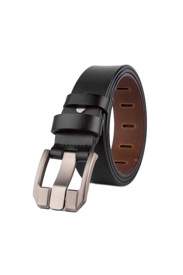 The Time Of Bocha Polo Team Pack 2 Cinturones Piel Hombre The Time Of Bocha QV1PK.CINT Marron-Negro