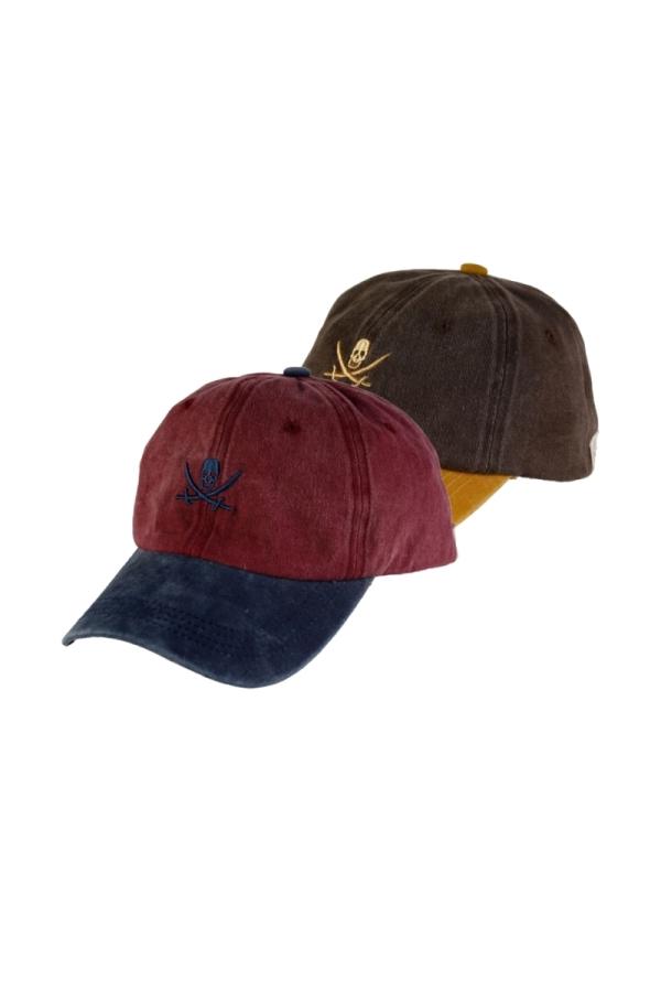 the time of bocha polo team Pack 2 Gorras Bico Hombre The Time Of Bocha QV1PK.GORRA Marino-Mostaza