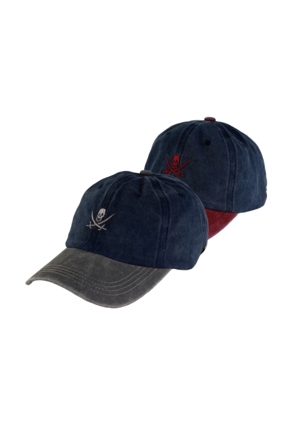 the time of bocha polo team Pack 2 Gorras Bico Hombre The Time Of Bocha QV1PK.GORRA Gris-Rojo