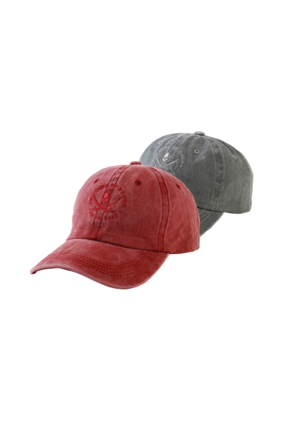 the time of bocha polo team Pack 2 Gorras Hombre The Time Of Bocha QV1PK.GORRA Rojo-Gris