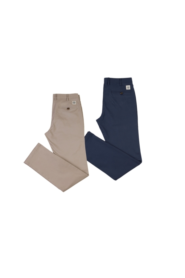 the time of bocha polo team Pack 2 Pantalones Chino Hombre The Time Of Bocha QV1PK.PCH Piedra-Denim