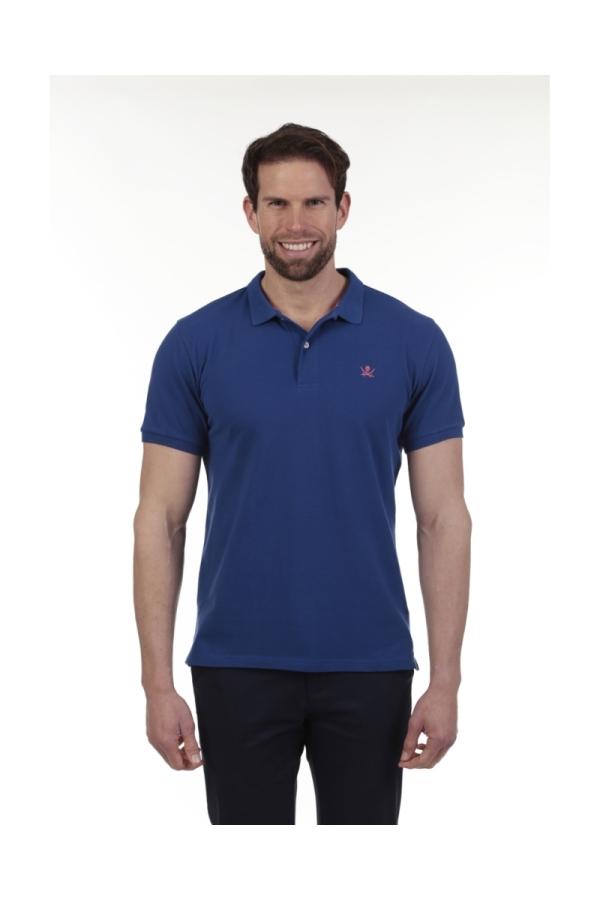 The Time Of Bocha Polo Team Pack 2 Polos Basicos Hombre The Time Of Bocha QV1PK.PL Indigo-Garnet