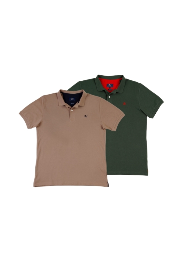 the time of bocha polo team Pack 2 Polos Basicos Hombre The Time Of Bocha QV1PK.PL Arena-V.Bot