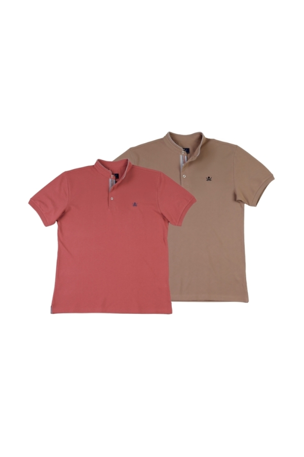 the time of bocha polo team Pack 2 Polos Mao Hombre The Time Of Bocha QV1PK.PL Garnet-Arena