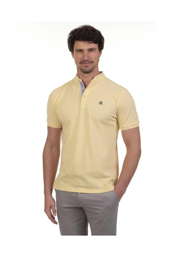 The Time Of Bocha Polo Team Pack 2 Polos Mao Hombre The Time Of Bocha QV1PK.PL Gris.Sol-Amarillo
