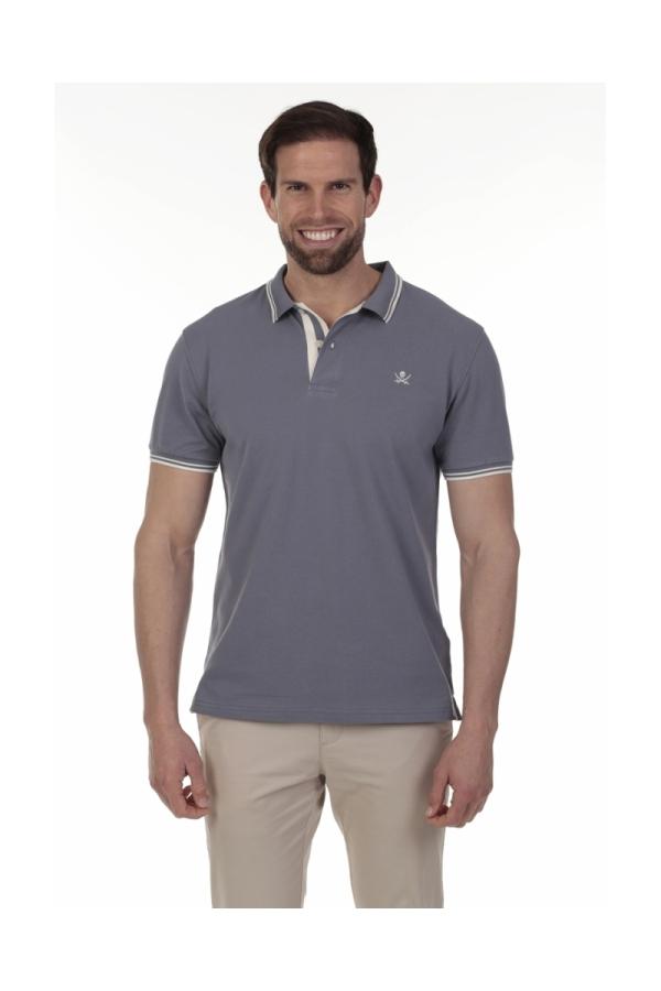 The Time Of Bocha Polo Team Pack 2 Polos Pirata Hombre The Time Of Bocha QV1PK.PL V.Bot-Gris
