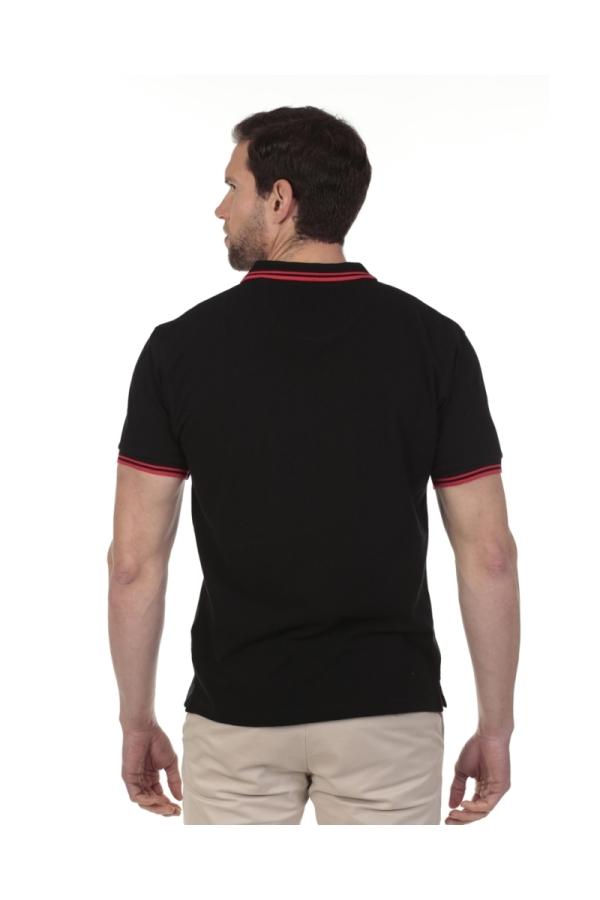 The Time Of Bocha Polo Team Pack 2 Polos Pirata Hombre The Time Of Bocha QV1PK.PL Negro-Burdeos