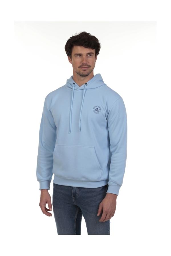 The Time Of Bocha Polo Team Pack 2 Sudaderas Hombre The Time Of Bocha QV1PK.SUD Celeste-Makeup